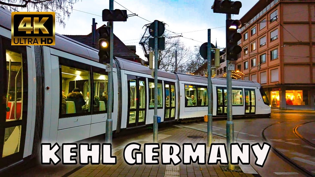 Kehl Germany - Walking in Kehl Germany 4K