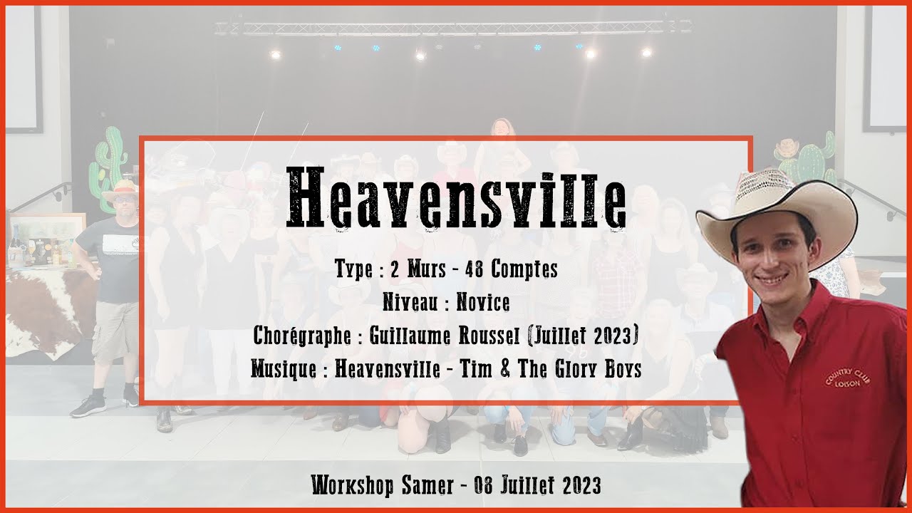 Heavensville Line Dance - Workshop Samer 2023