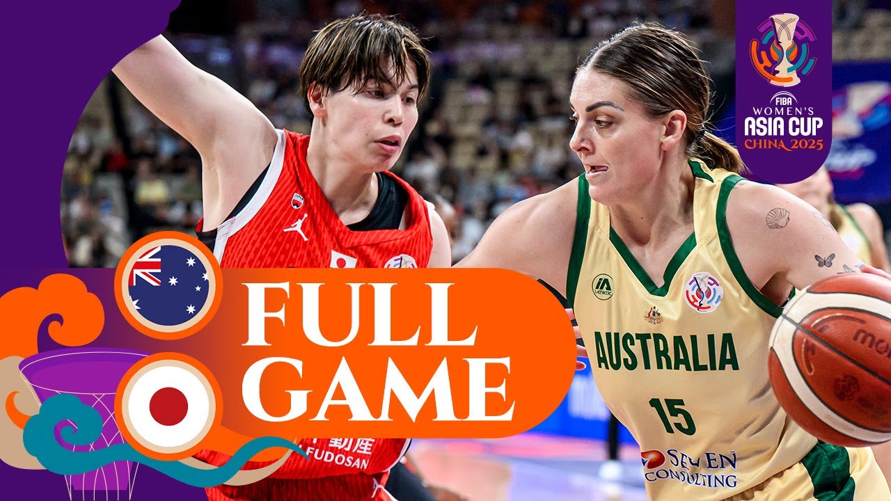 FINAL  | Japan v Australia | Full Basketball Game | FIBA Women's Asia Cup 2025-Division A