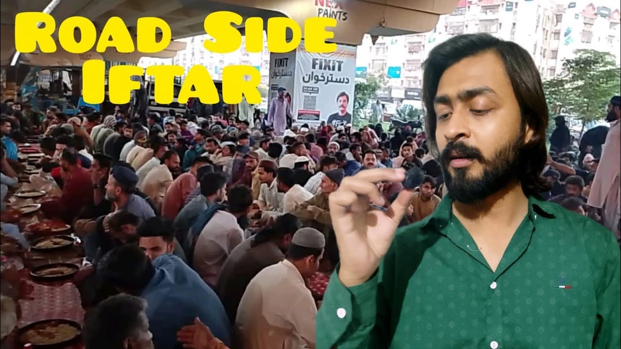 Road Side Free Iftar In Karachi