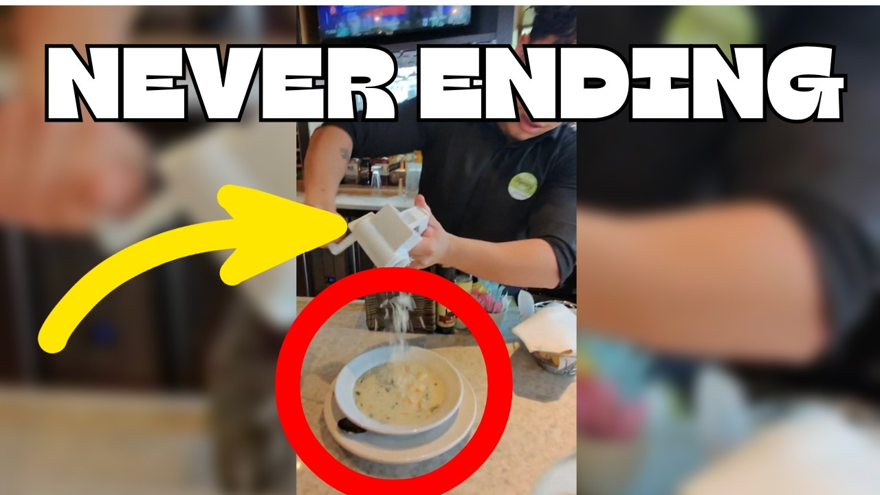 Точка зрения: В одиночестве ем бесконечный суп в ресторане Olive Garden.