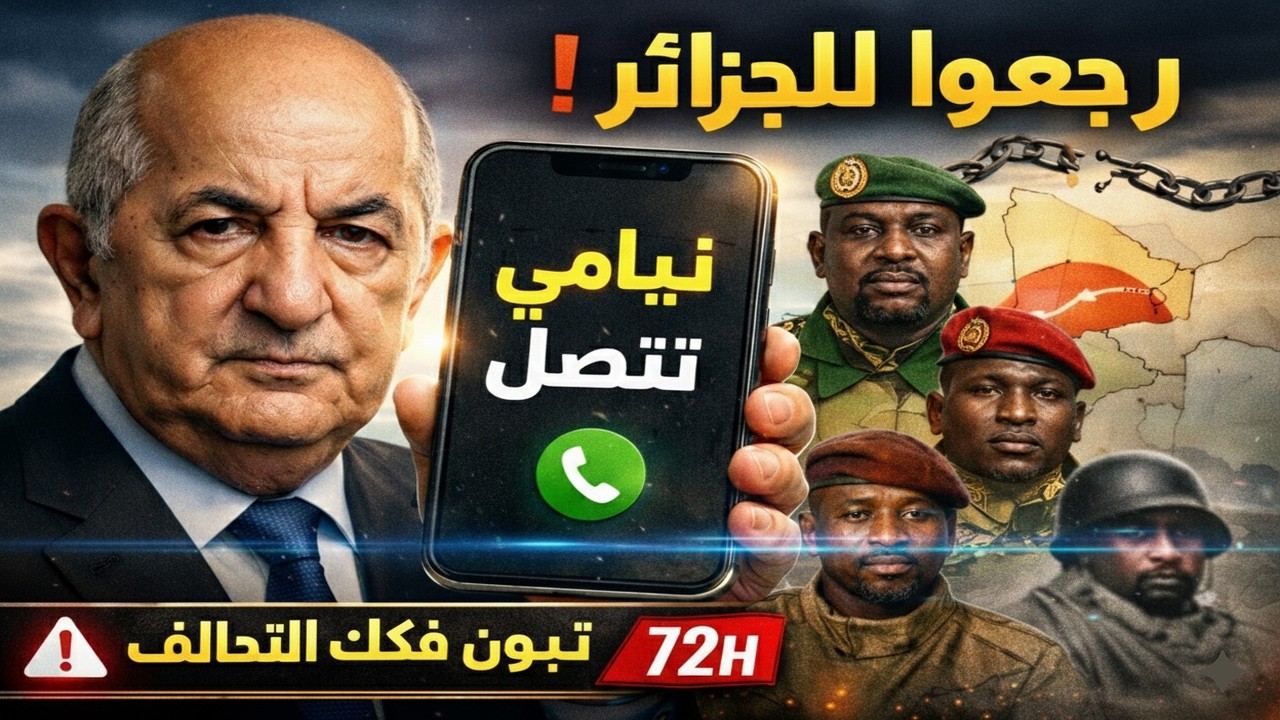 الجزائر تُفجّر مفاجأة الساحل: كسرت التحالف.. والنيجر أول من تراجع! هاتف واحد غيّر كل شيء والآتي أعظم
