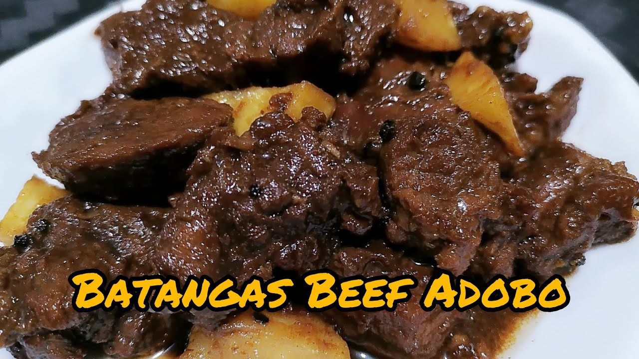Batangas Beef Adobo
