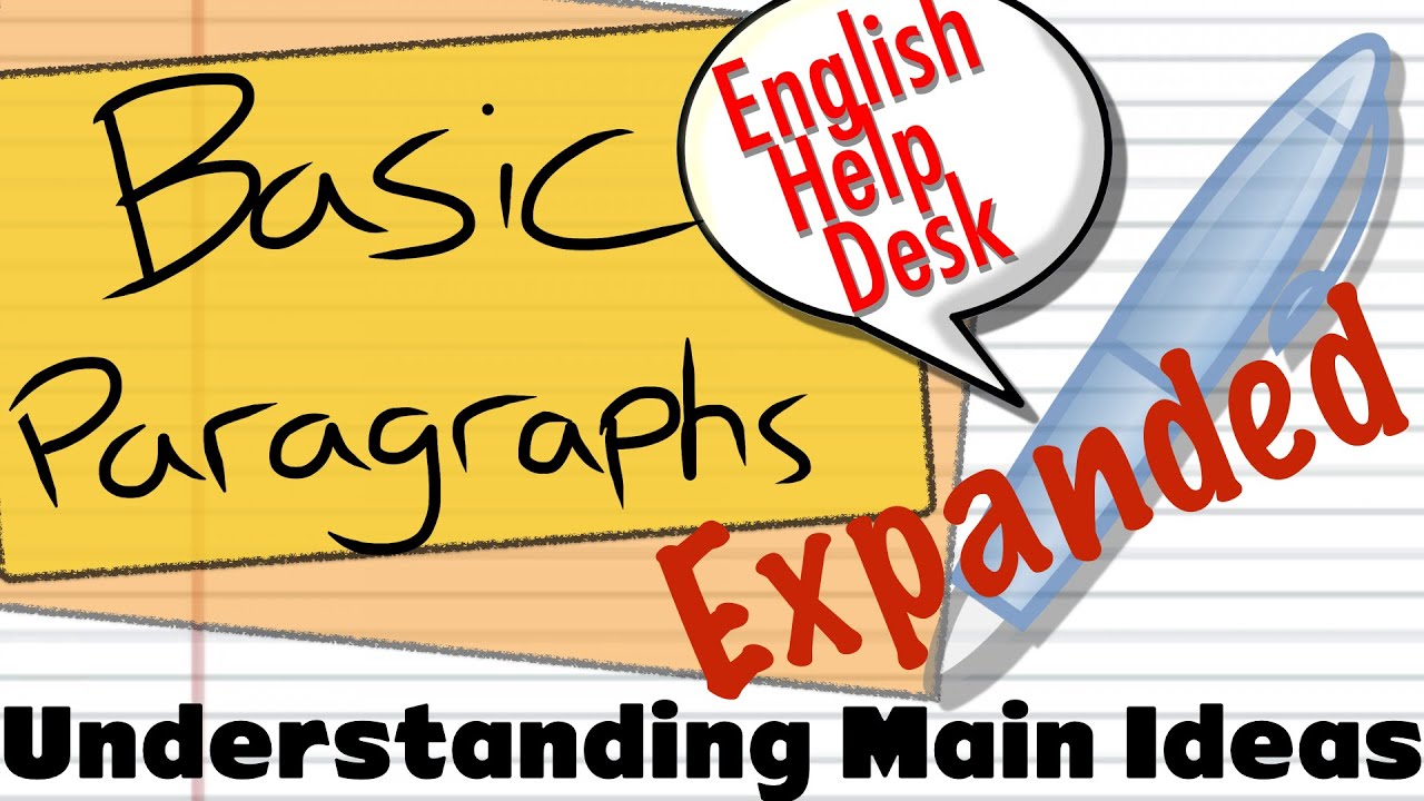 Writing Basic Paragraphs (Understanding Main Ideas) - LONG