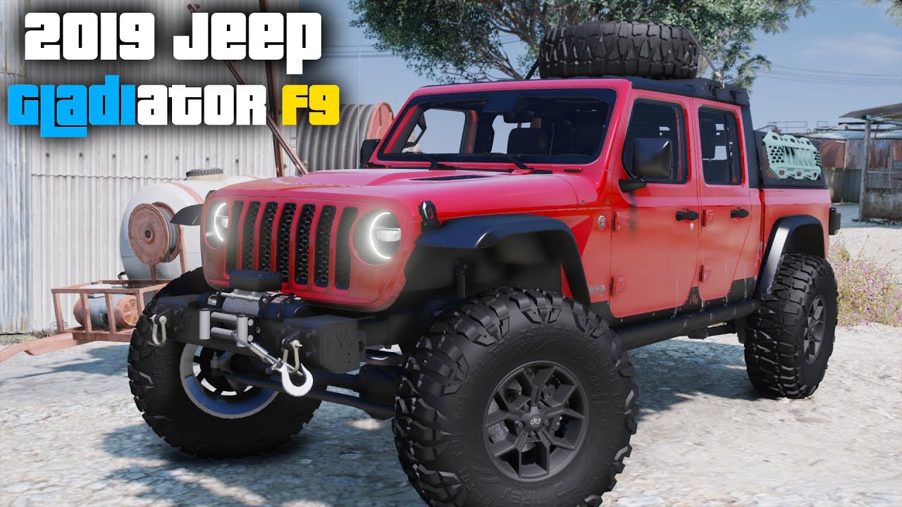 2019 Jeep Gladiator F9 - GTA 5 Real Life Car Mod + Download Link!