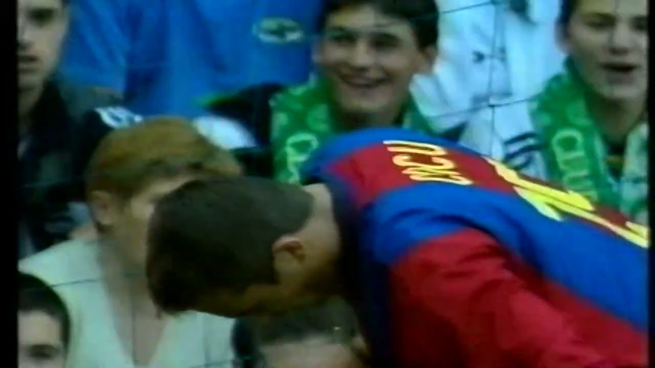 Liga española 1998 99   J01    R Santander FC Barcelona