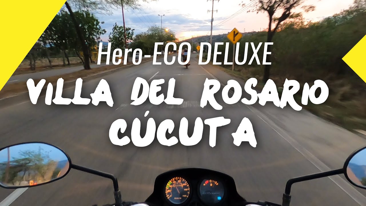 Vuelta en MOTO HERO ECO DELUXE - 100 C.C. | Anillo vial, Villa del Rosario y Cúcuta