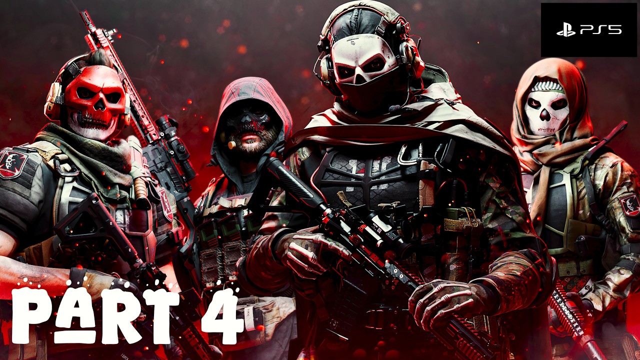 CALL OF DUTY: Modern Warfare 2 Campaign Remastered PS5 gameplay walkthrough Part-4 ENDING (COD)