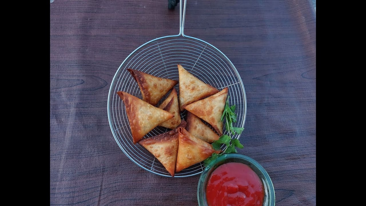 Tandoori Mutton Kheema Samosa - Ramadan Special