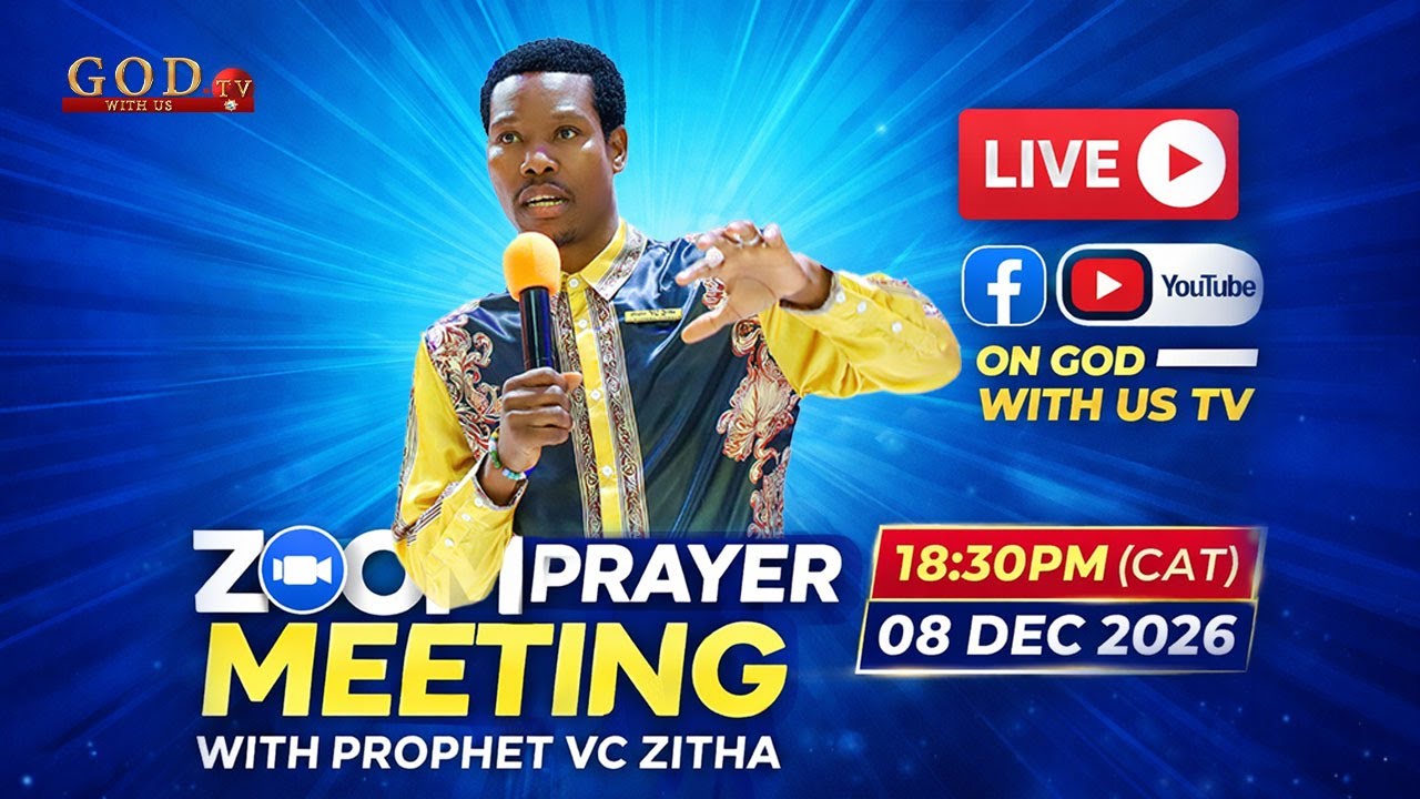 LIVE ZOOM PRAYER MEETING WITH PROPHET V.C ZITHA - 08 JANUARY 2025