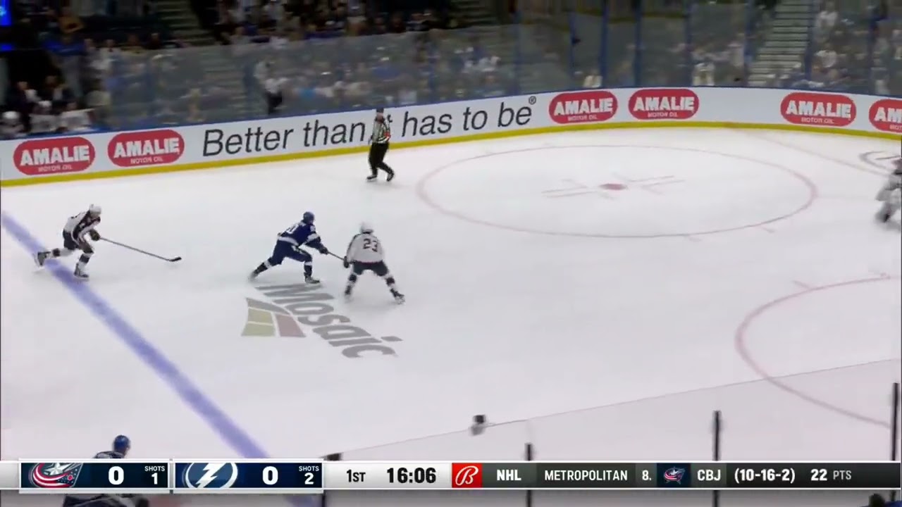 First of the season for Bellsy | #nhl #viral #hockey #tampabaylightning