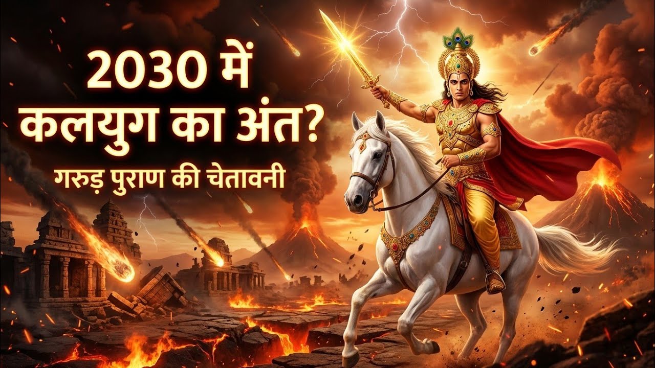 गरुड़ पुराण की भविष्यवाणी! 2030 में होगाकलयुग का अंत | new video