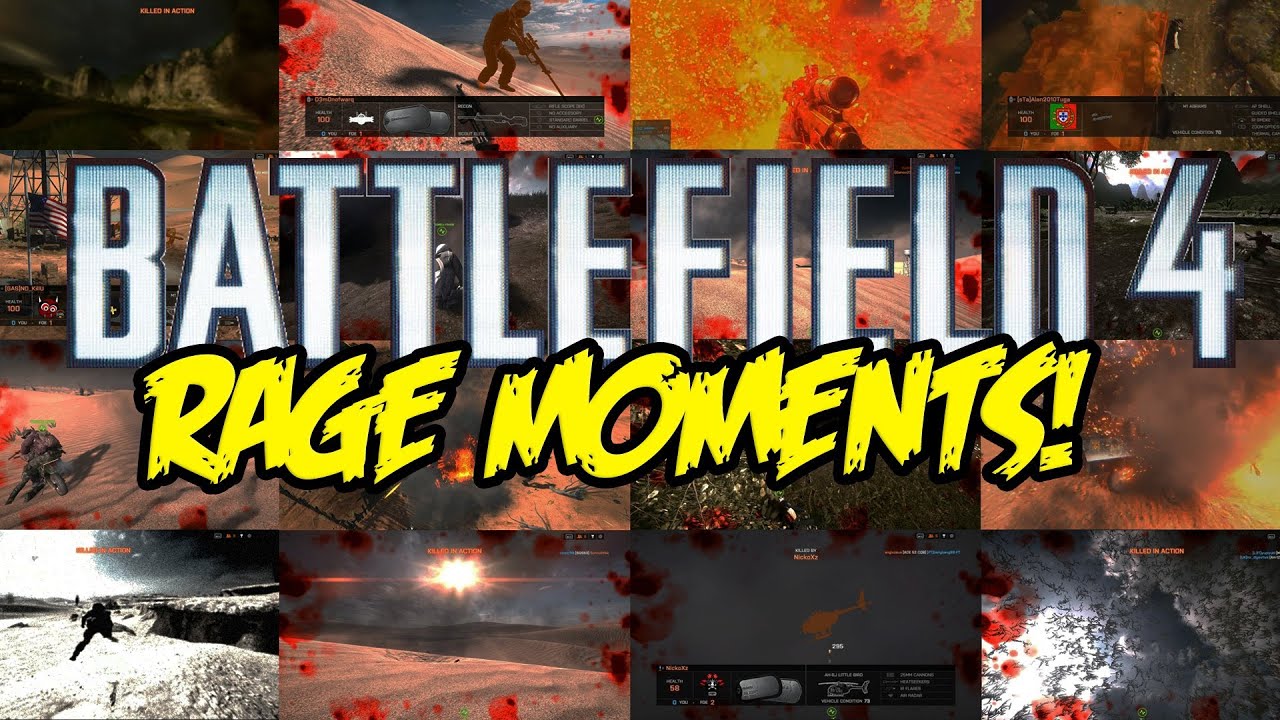 BATTLEFIELD 4 FUNNY RAGE MOMENTS! 2 - By Aaronlawd