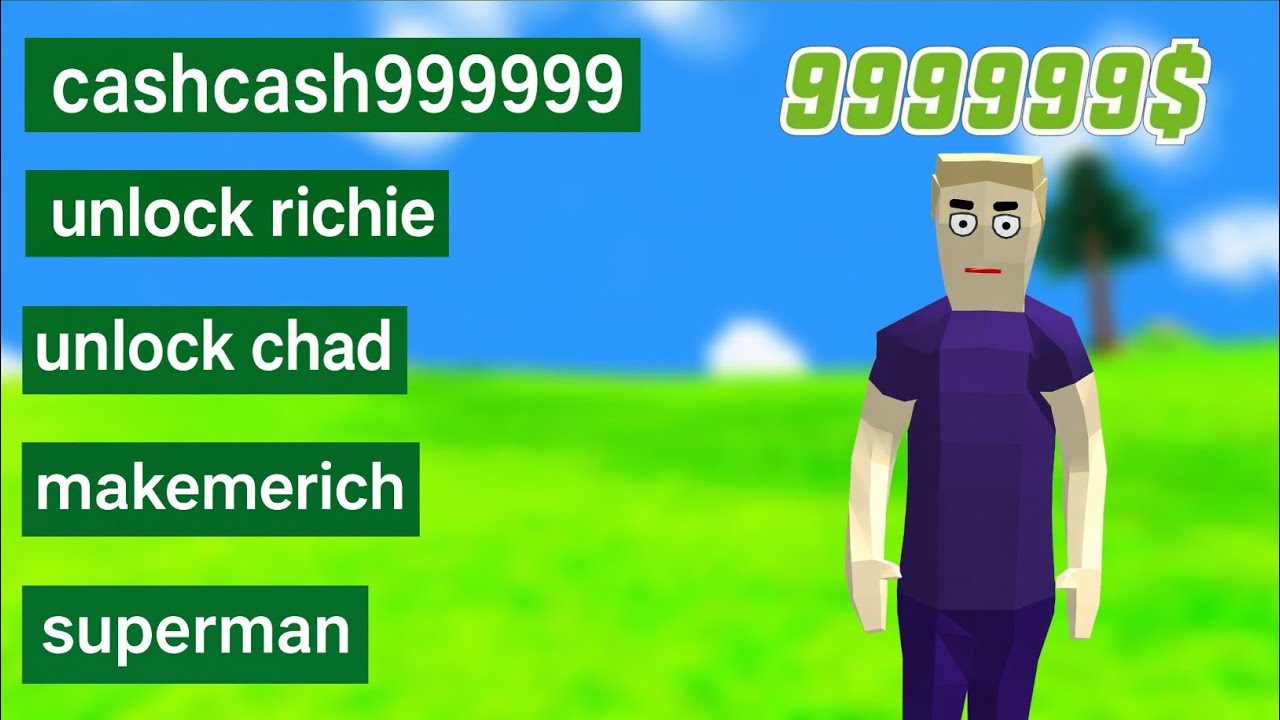 All Secret Cheat Codes in Dude Theft Wars!