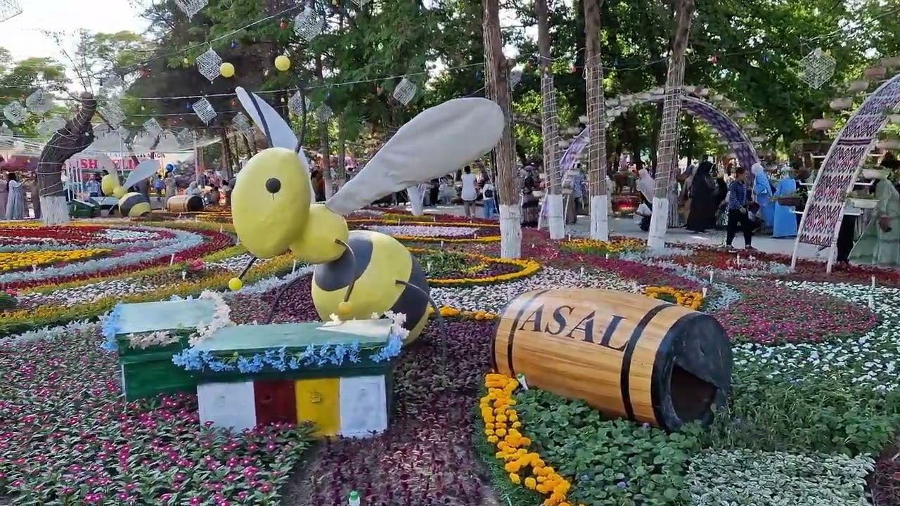 Наманган. 63-й фестиваль цветов. 2024 год