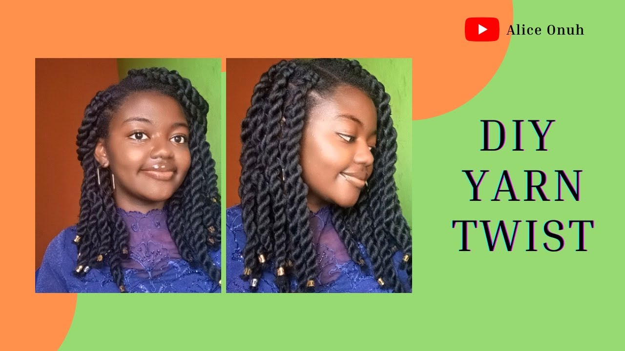 HOW TO: DIY YARN TWISTS ON RELAXED HAIR | PROTECTIVE STYLES