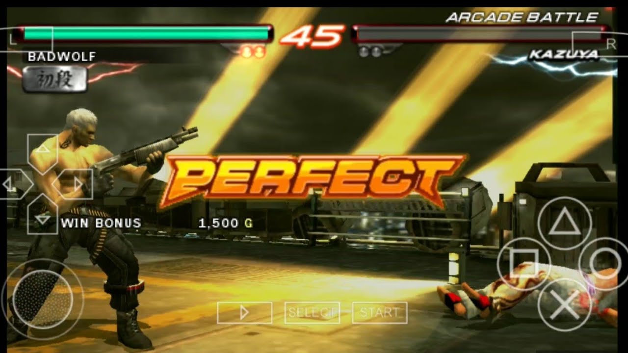 Tekken 6 - Bryan Fury - Shotgun | Weapon/Item Moves | Machinegun