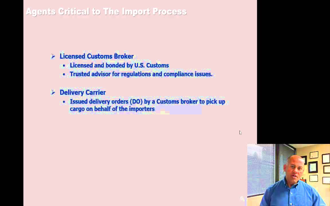 Importing into the United States