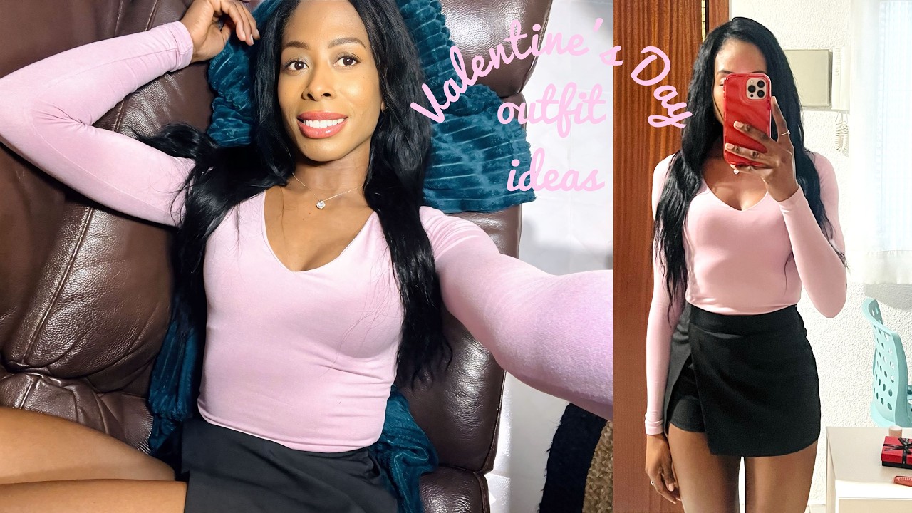 Let me style you for Valentine's Day (in less than 10 min)