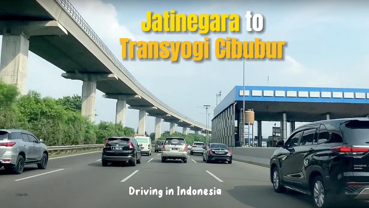 Jatinegara Jakarta Timur to Transyogi Cibubur via Tol Jagorawi ~ Tol Cimanggis Cibitung❗️Full Drive