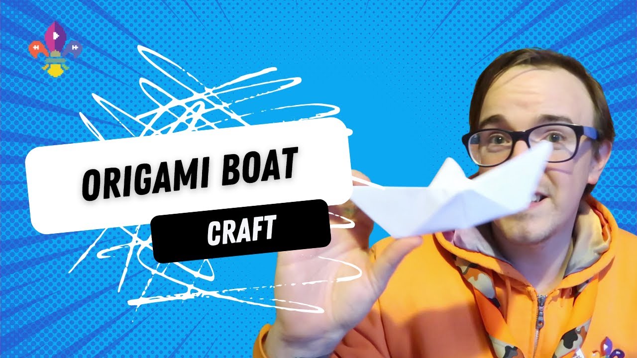 Create Origami Boats | SCOUTADELIC #Scoutdoors