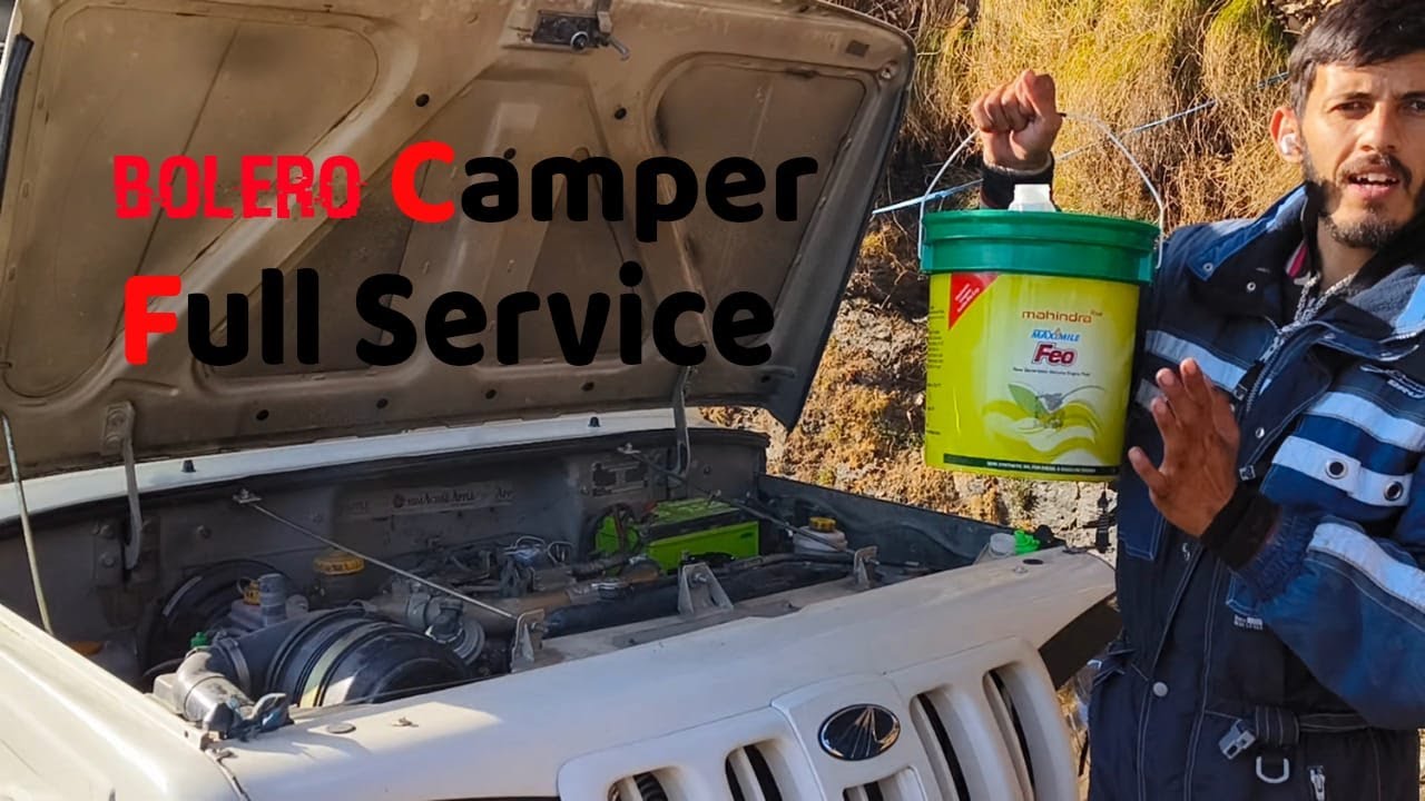 How to do Bolero camper service 👌🏻