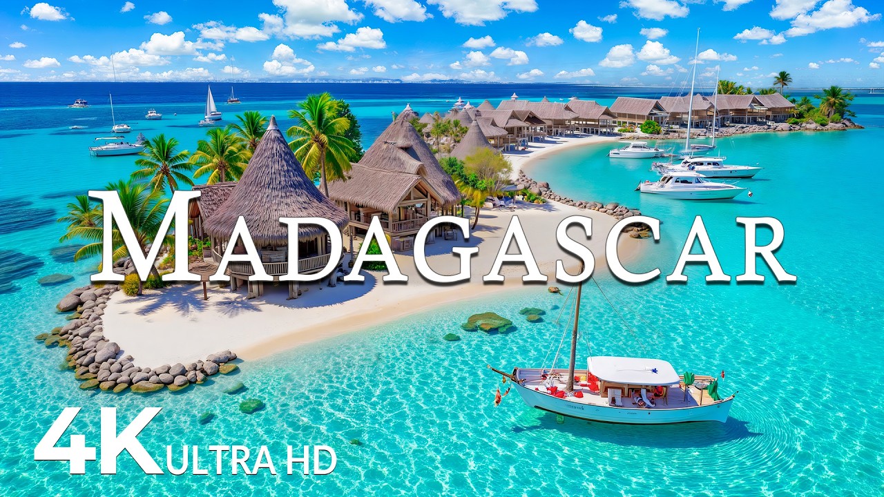 FLYING OVER MADAGASCAR (4K UHD) &ndash; Soothing Music Along With Beautiful Nature Video - 4K Video UHD #9
