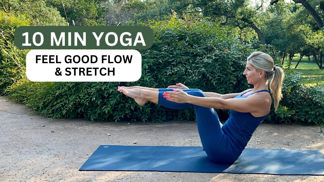 10 Min Yoga to Feel Good | Improve Flexibility | Yoga 4:13 with Tauni