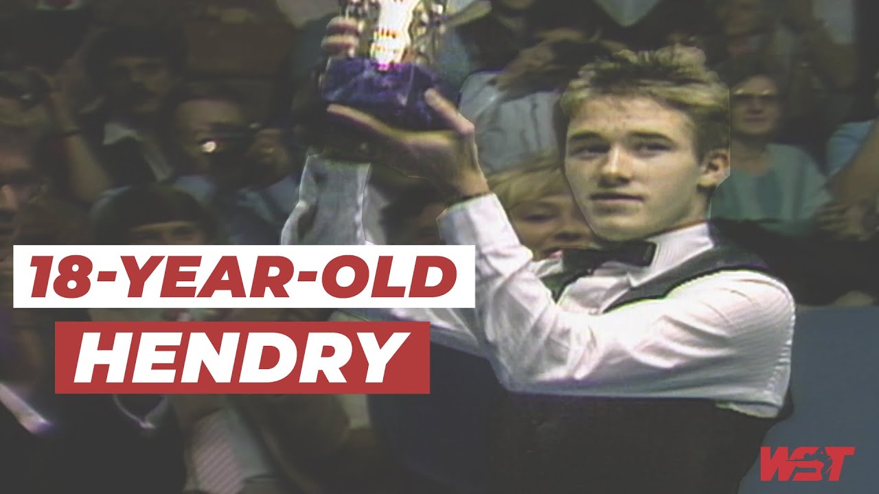 18-Year-Old Stephen Hendry Wins FIRST Ranking Title! | 1987 Grand Prix