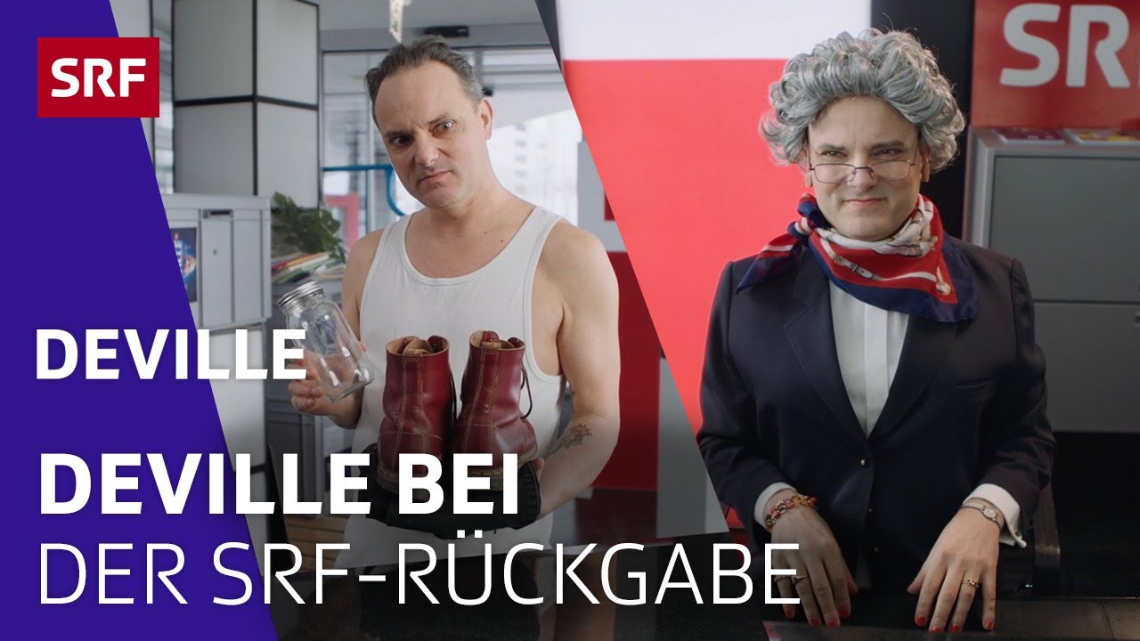 Deville bei der SRF-Rückgabe | Satire | Deville | SRF