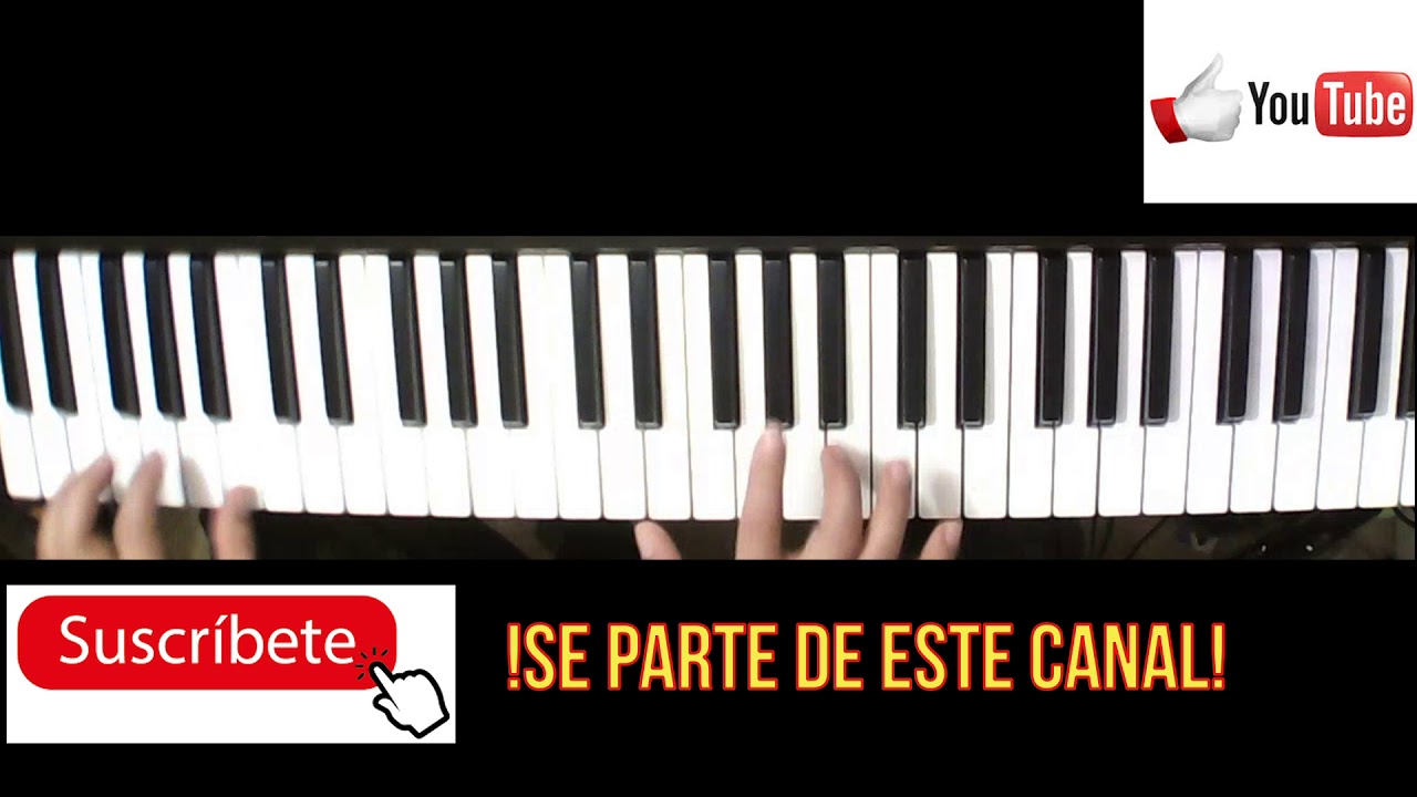 🎹🎶Cadena de coros- El gozo que siento yo. Tutorial facil de aprender.🎹🎶