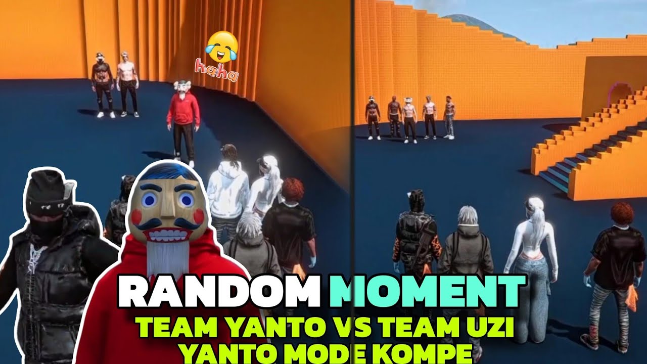 KETIKA TEAM YANTO MODE KOMPE VS TEAM UZI🤣 - GTA V ROLEPLAY