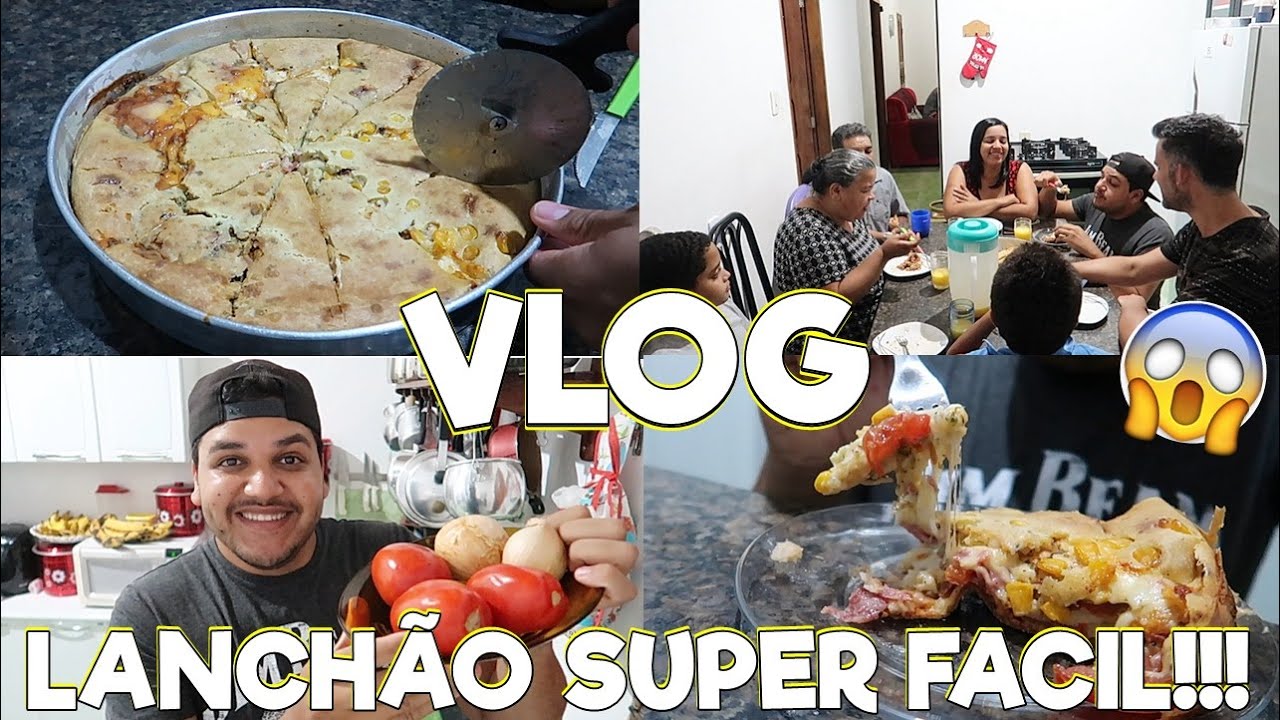 A MELHOR PIZZA TORTA de LIQUIDIFICADOR😋 UMA RECEITA RENDE PARA TODA A FAMÍLIA!!