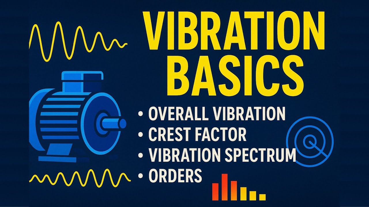 Overall Vibration, Crest Factor, Spectrum & Orders Explained |  | Vibration Analysis Basics