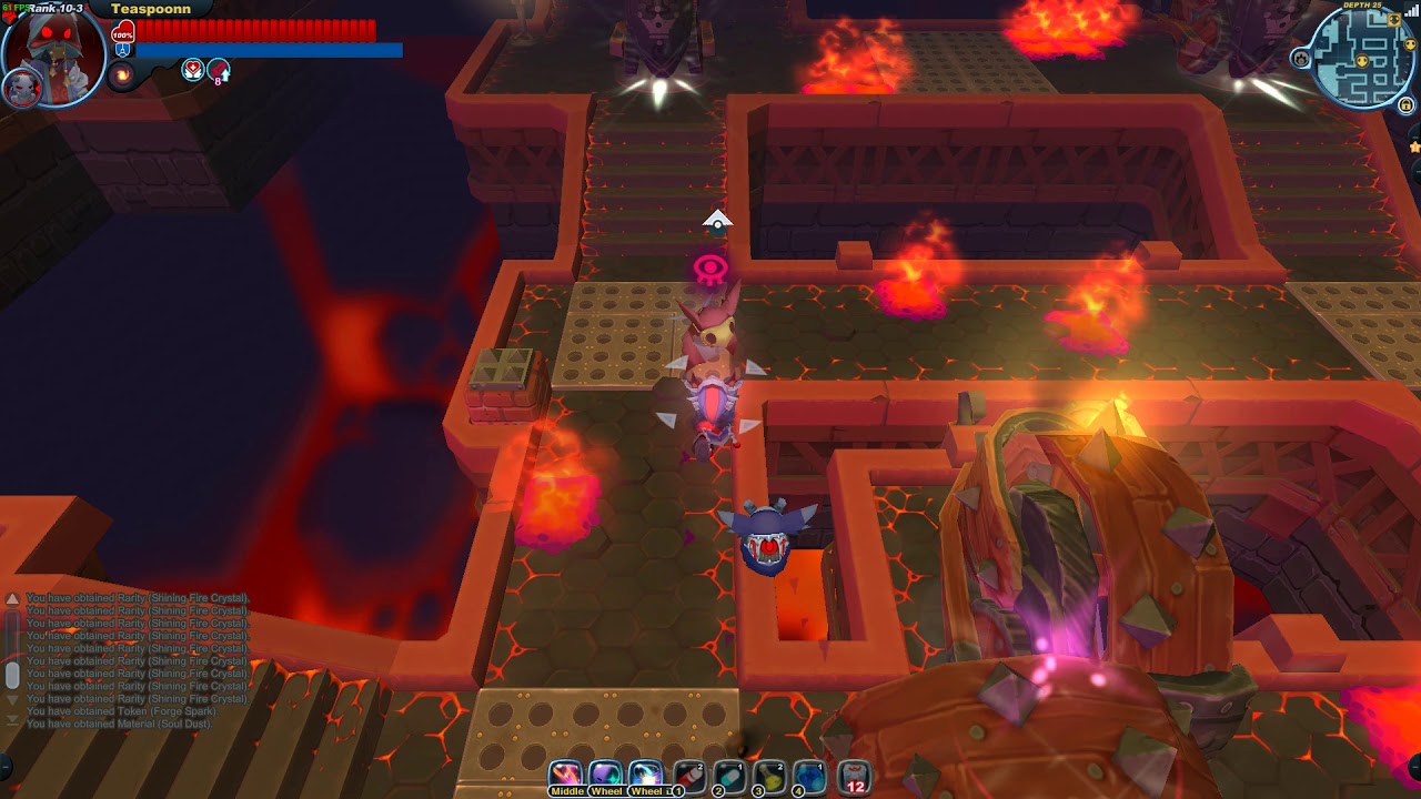 Spiral Knights Vanaduke solo with chaos set