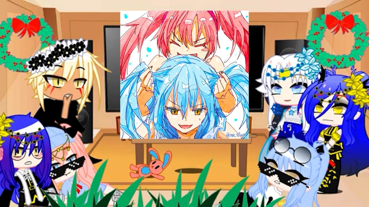 True Dragon React to Rimuru and Milim