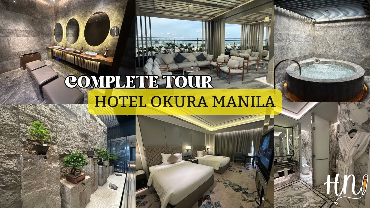 Hotel Okura Manila - COMPLETE Tour in 4K