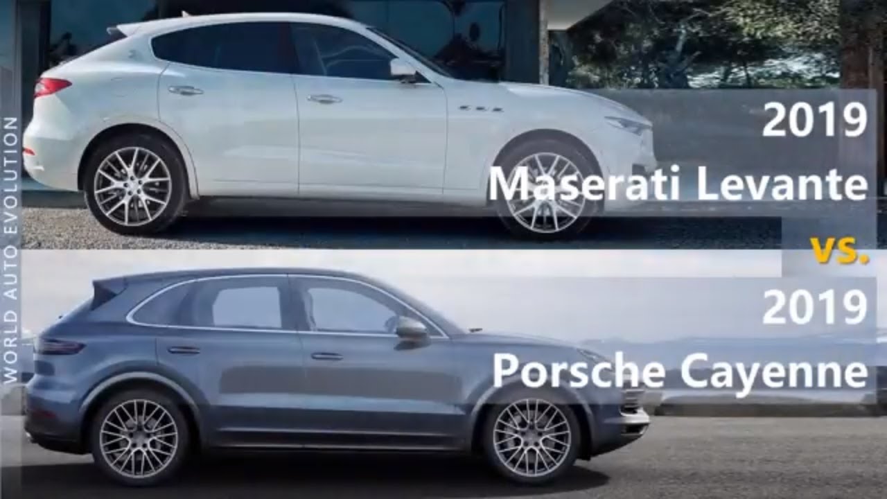 2019 Maserati Levante vs 2019 Porsche Cayenne (technical comparison)