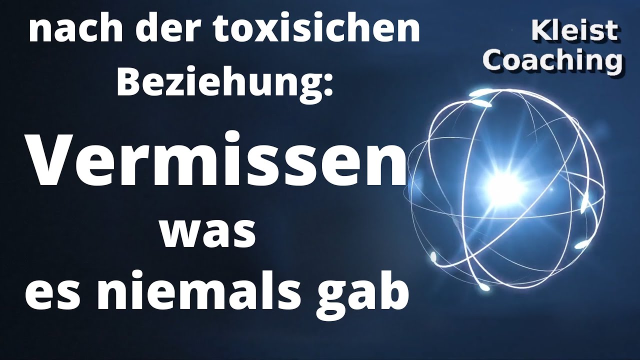 nach der toxischen Beziehung: Vermissen, was es niemals gab