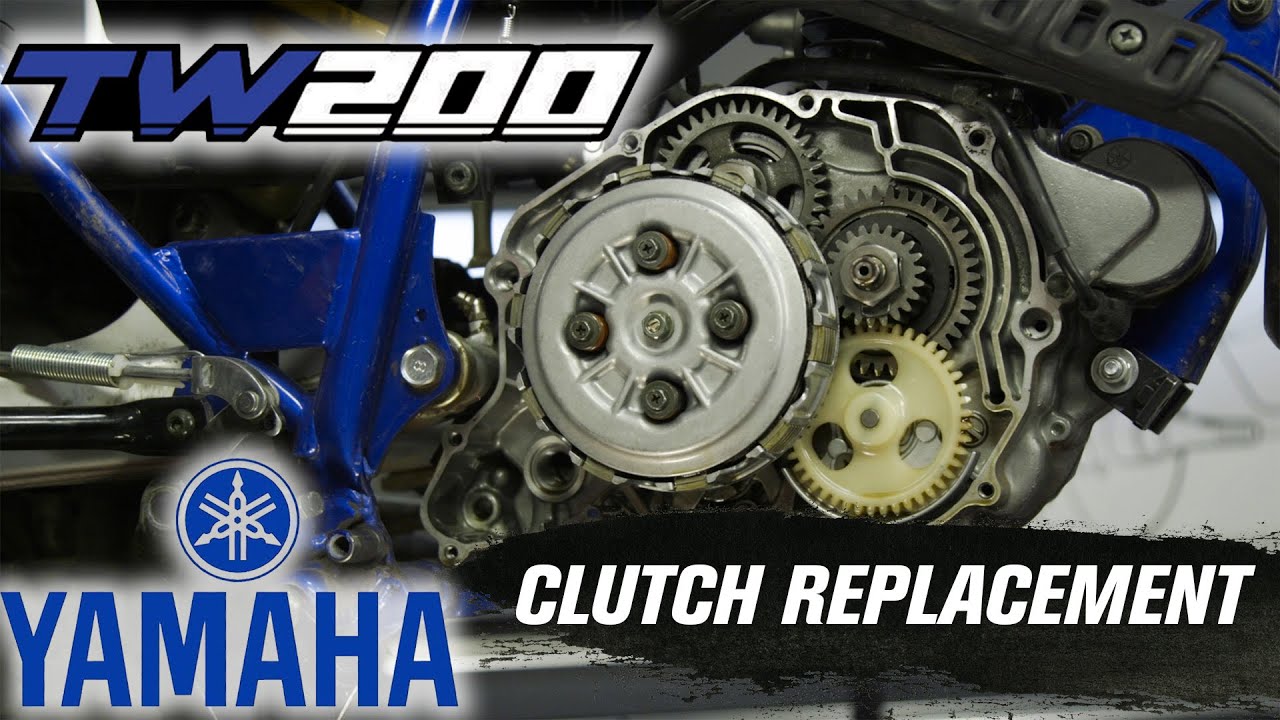 How To Replace the Clutch on Yamaha TW200