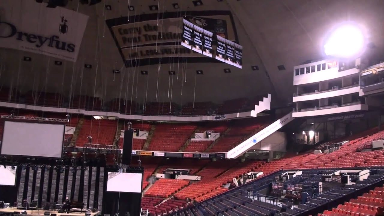 Entering Pittsburgh (Mellon Arena)