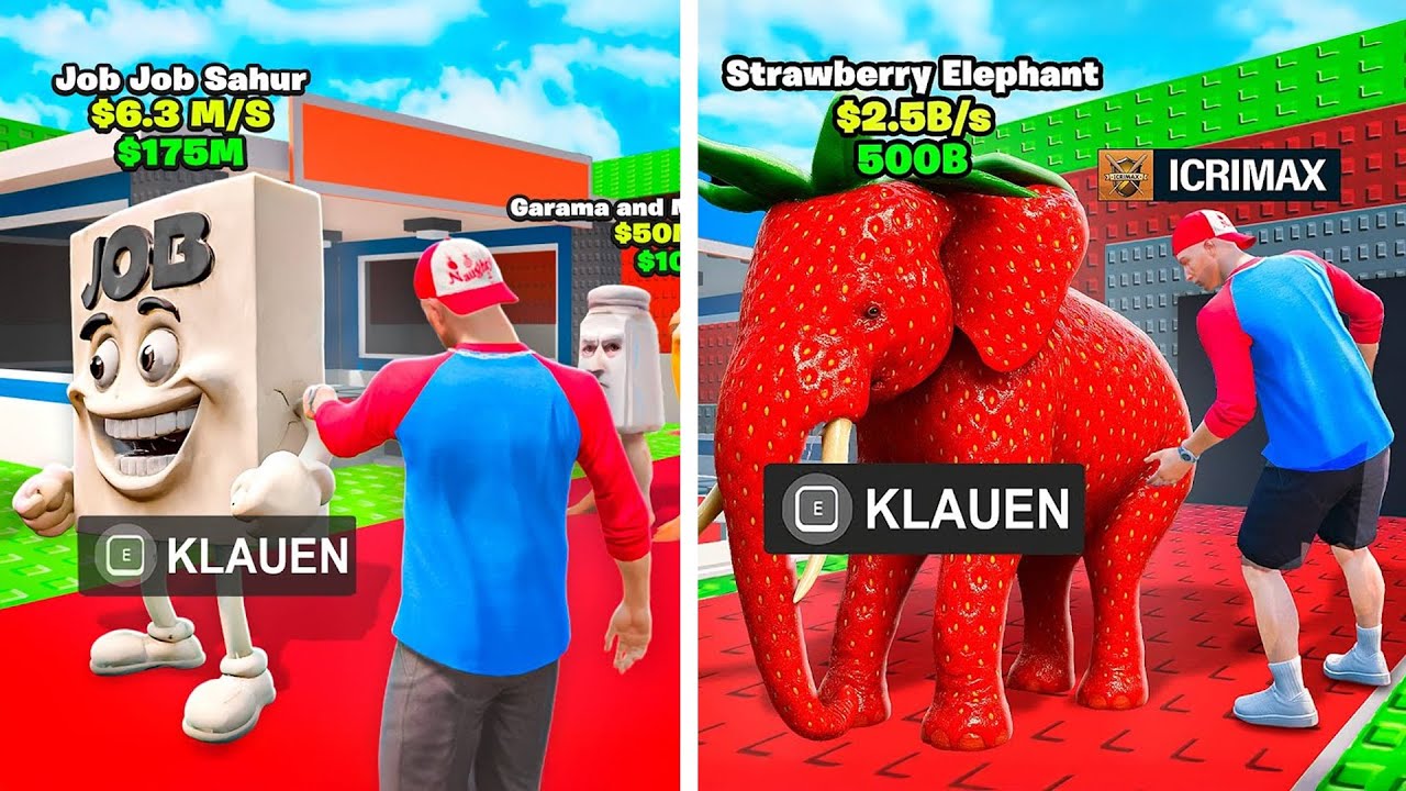 24 STUNDEN alle BRAINROTS KLAUEN in GTA 5!