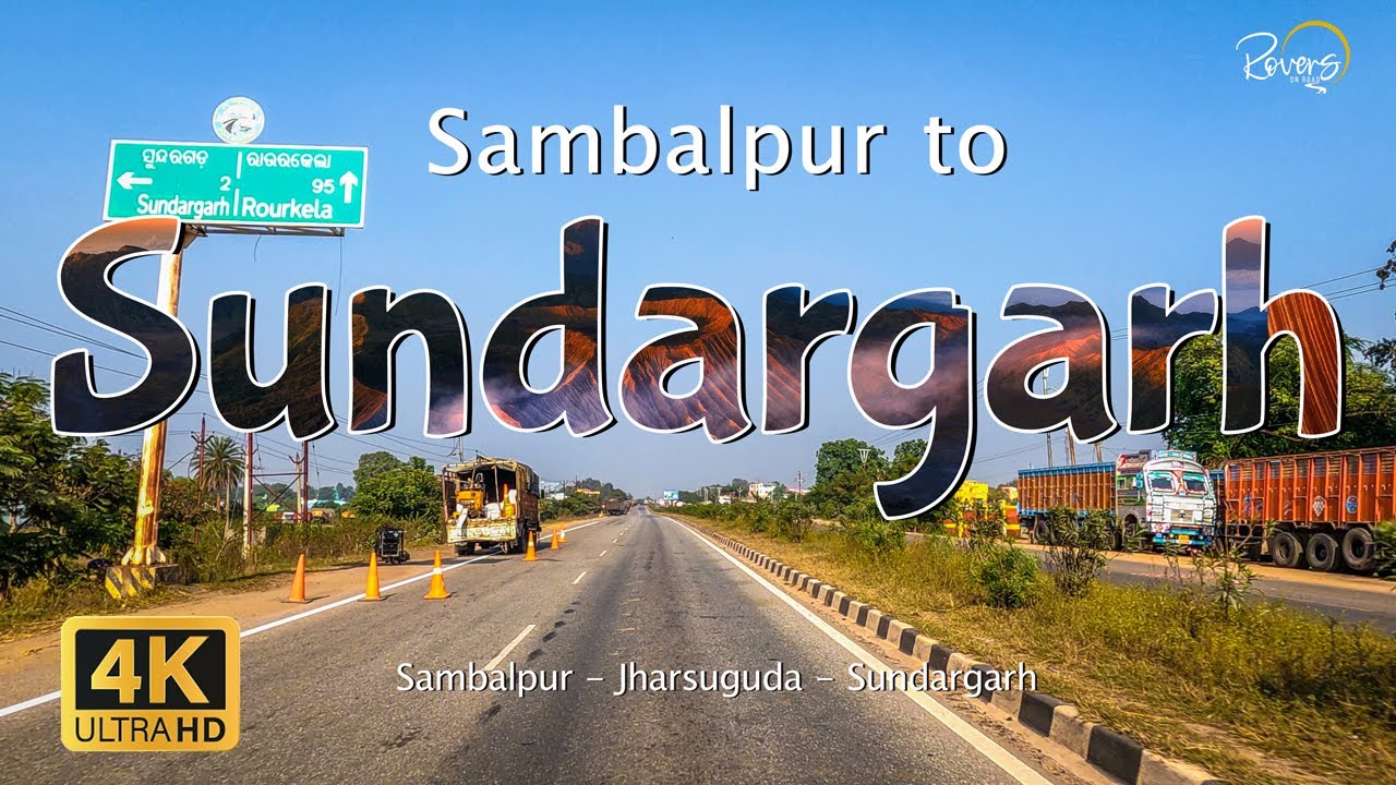 Sambalpur to Rourkela - EP1 | Sambalpur to Sundargarh | Rengali, Thelkoloi, Jharsuguda| 4K Drive