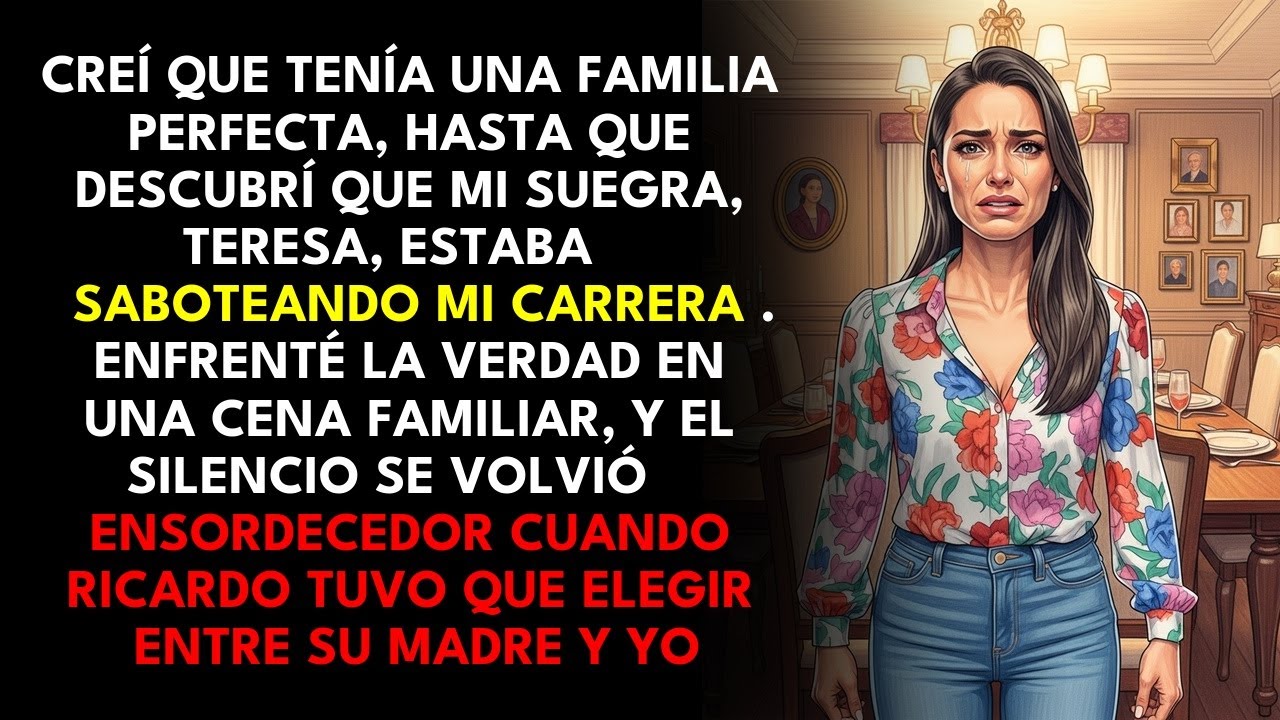 En la cena familiar, mi suegra me humilló, pero entonces revelé su oscuro secreto...