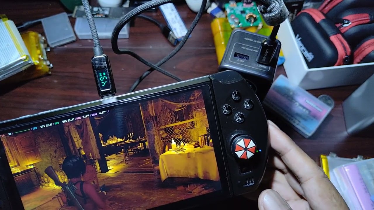 МОЙ GPD WIN 5 - 1 = 4 | 28 Вт TDP ТОЛЬКО С ИСПОЛЬЗОВАНИЕМ Пауэрбанка
