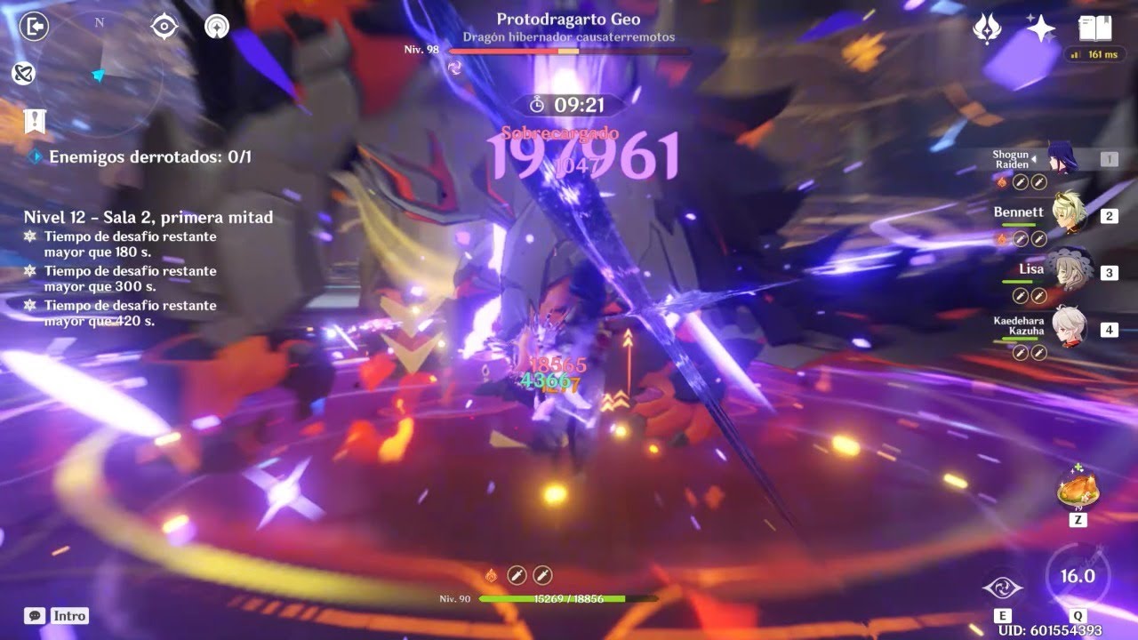 Raiden hypercarry C0 F2P team