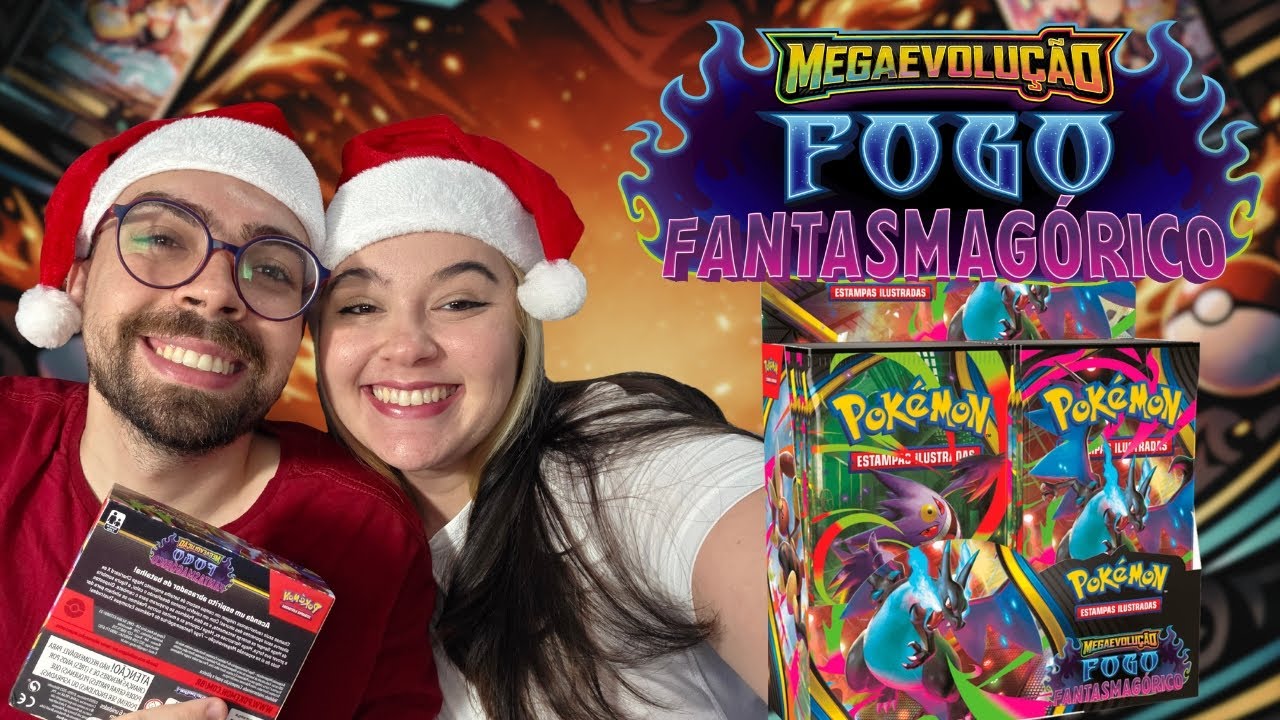 ESPECIAL DE NATAL: UNBOXING DE MAIS UMA BOOSTER BOX DE FOGO FANTASMAGÓRICO! | DUOTCG