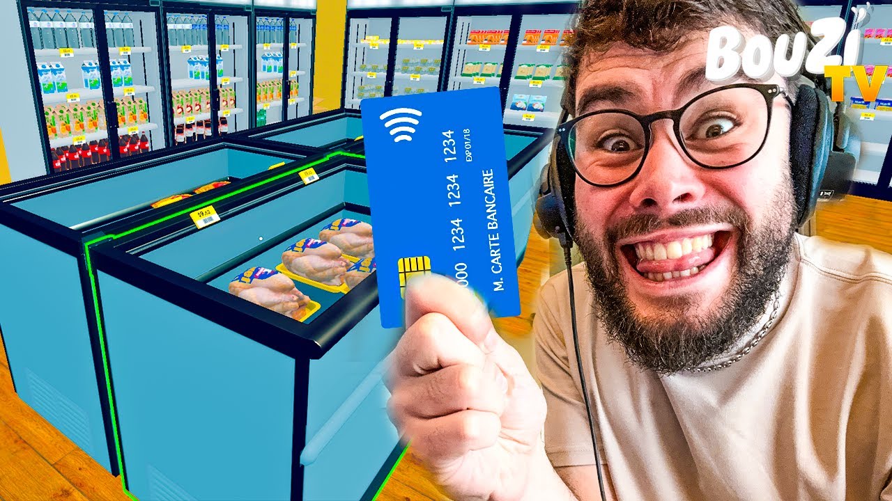 J’ACHÈTE MES PREMIERS CONGÉLATEURS ! (Supermarket Simulator #7)