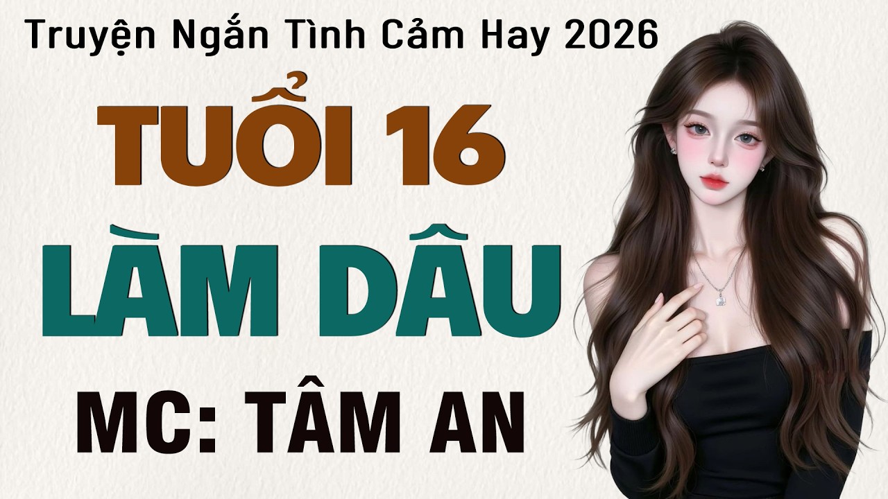 Truyện ngắn tình cảm gia đình - Tuổi 16 Làm Dâu - MC Tâm An diễn đọc truyền cảm, ai cũng mê