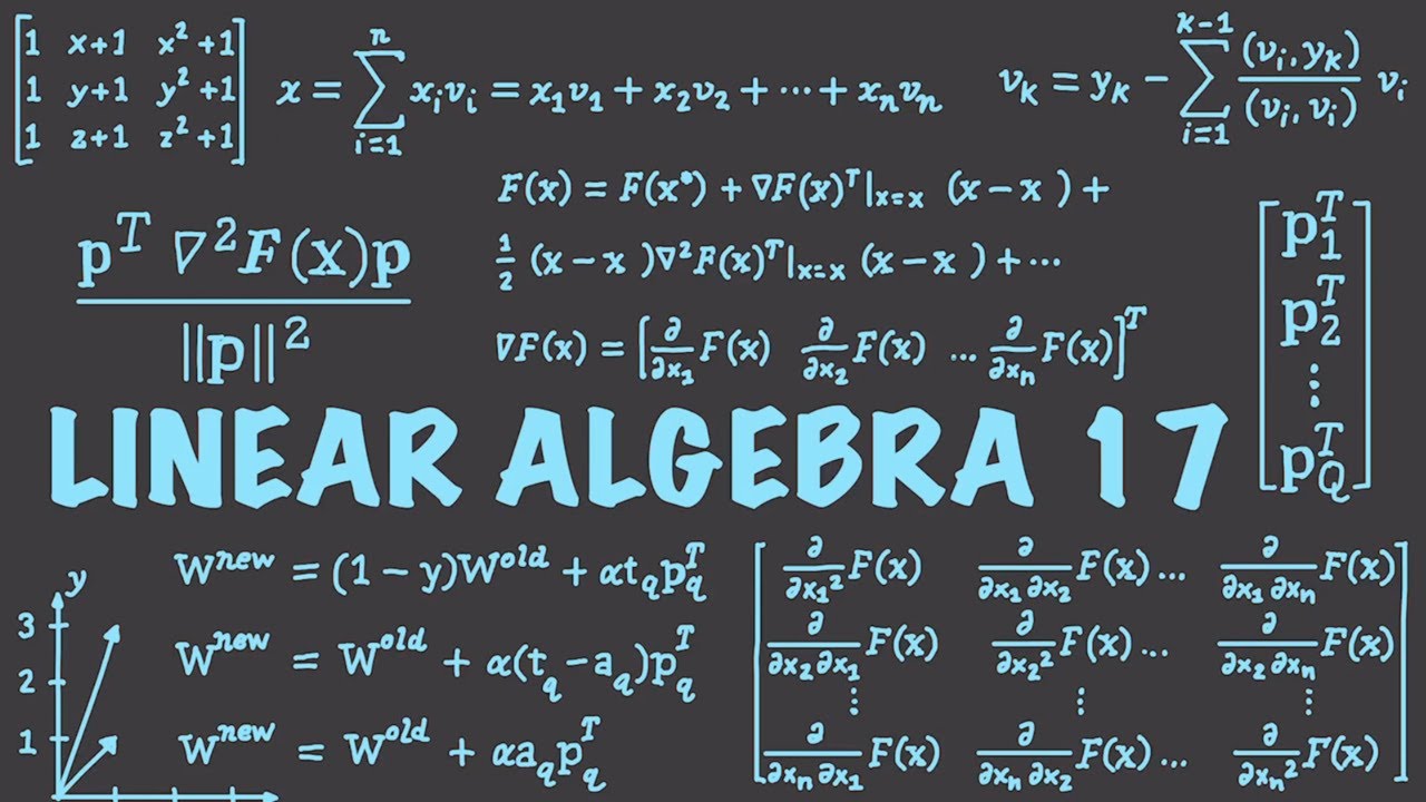 Linear Algebra 17 : Determinants